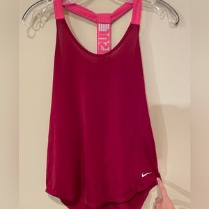 Nike Red Workout Tank
